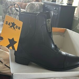 Men's Black Riding Boots